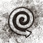 Sketch scribble icon background image 3