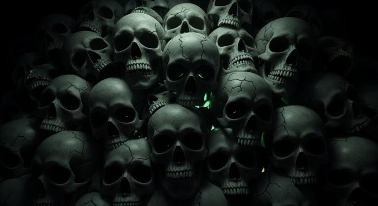 Skull background image 3