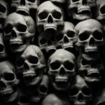 Skull background image 4