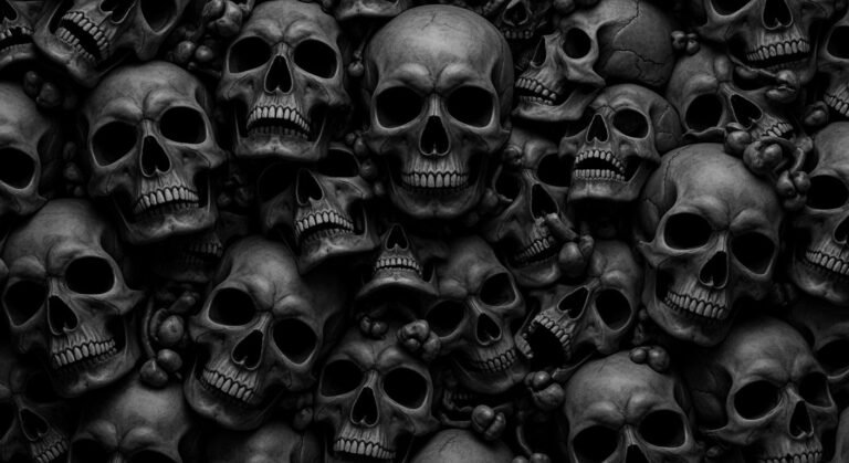 Skull background image