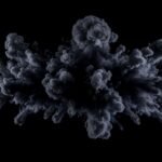 Smoke black background image
