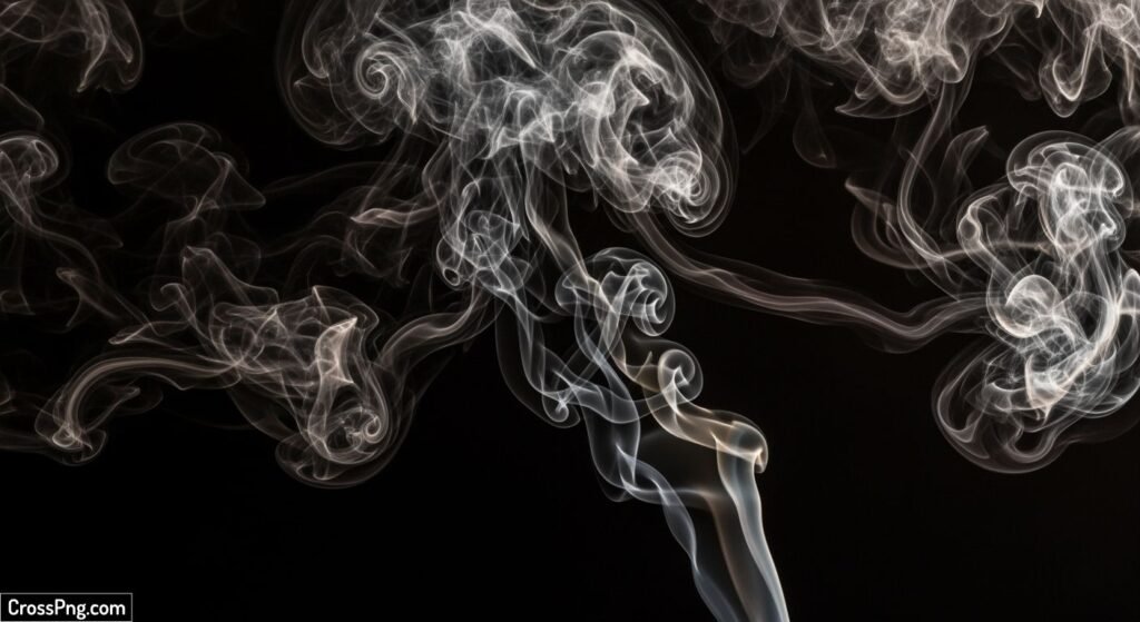 Smoke black background image 3