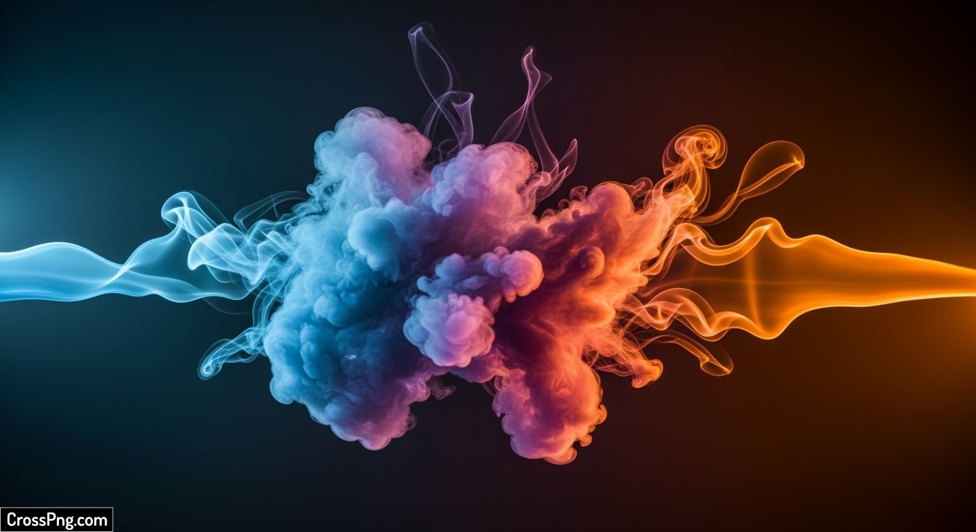 Smoke color background image