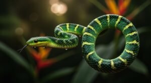 Snake slithering background image 3