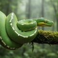 Snake slithering background