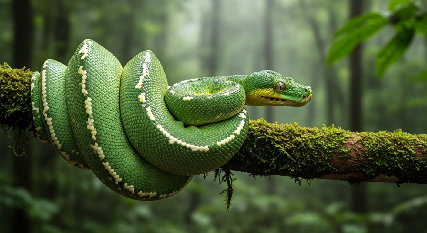Snake slithering background image 4