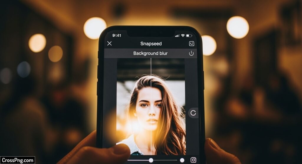 Snapseed background light image 5