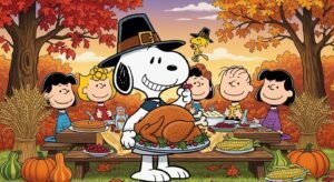 Snoopy thanksgiving background image 3