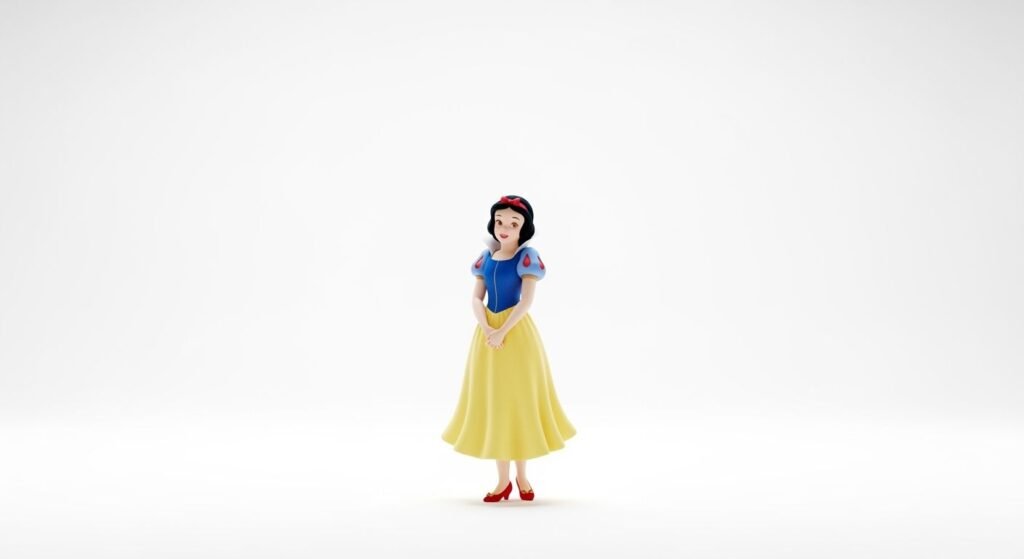 Snow white background image 4