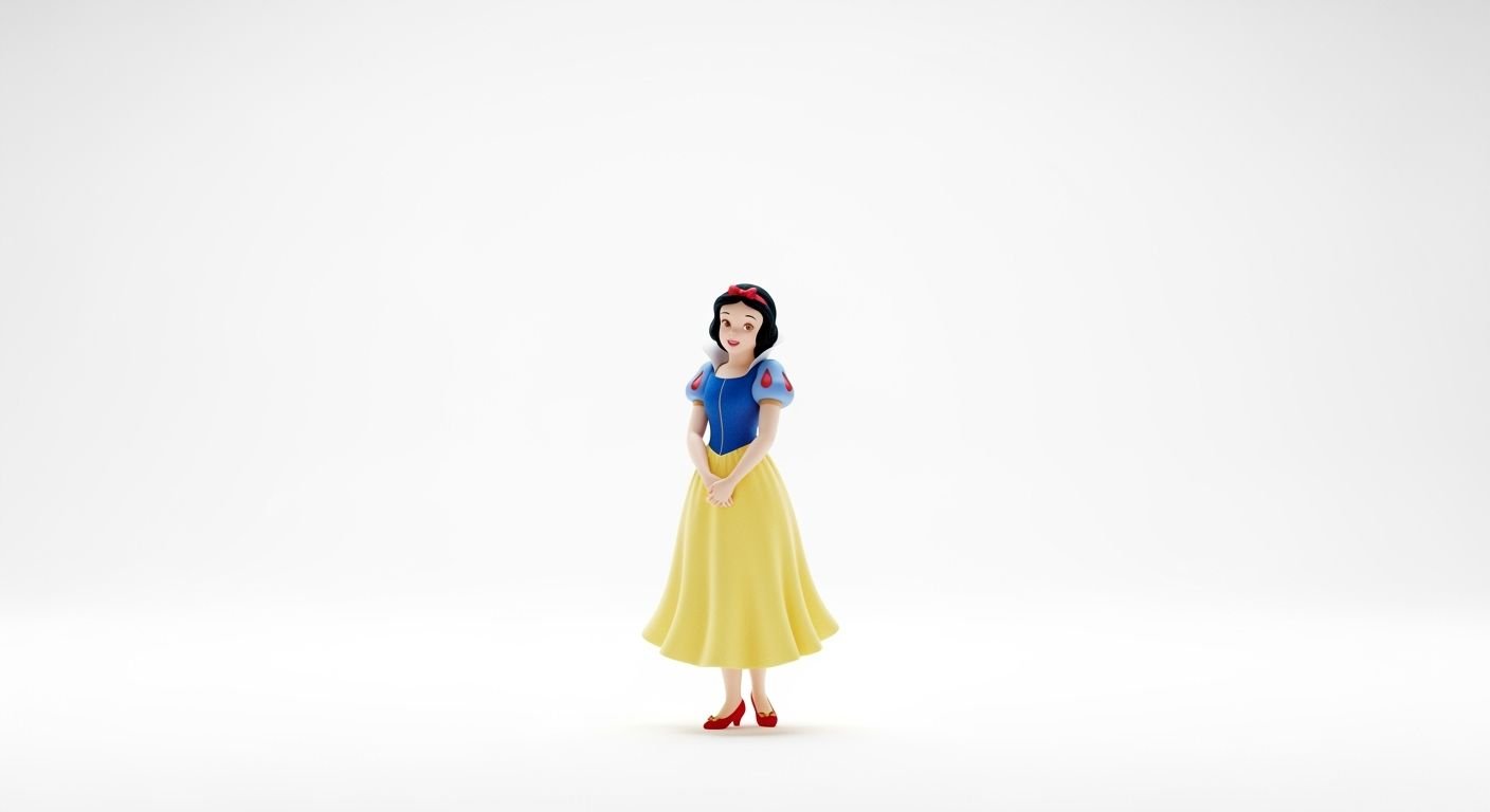 Snow white background image 4