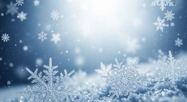 Snowflake background image 2