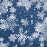 Snowflake background image 3