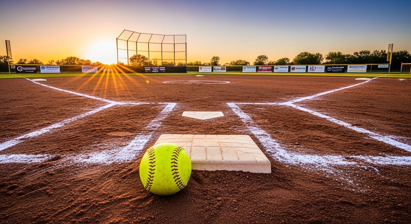 Softball background image 2