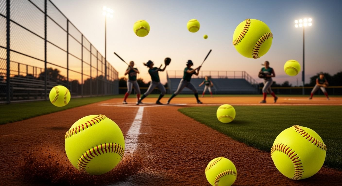 Softball background image 3