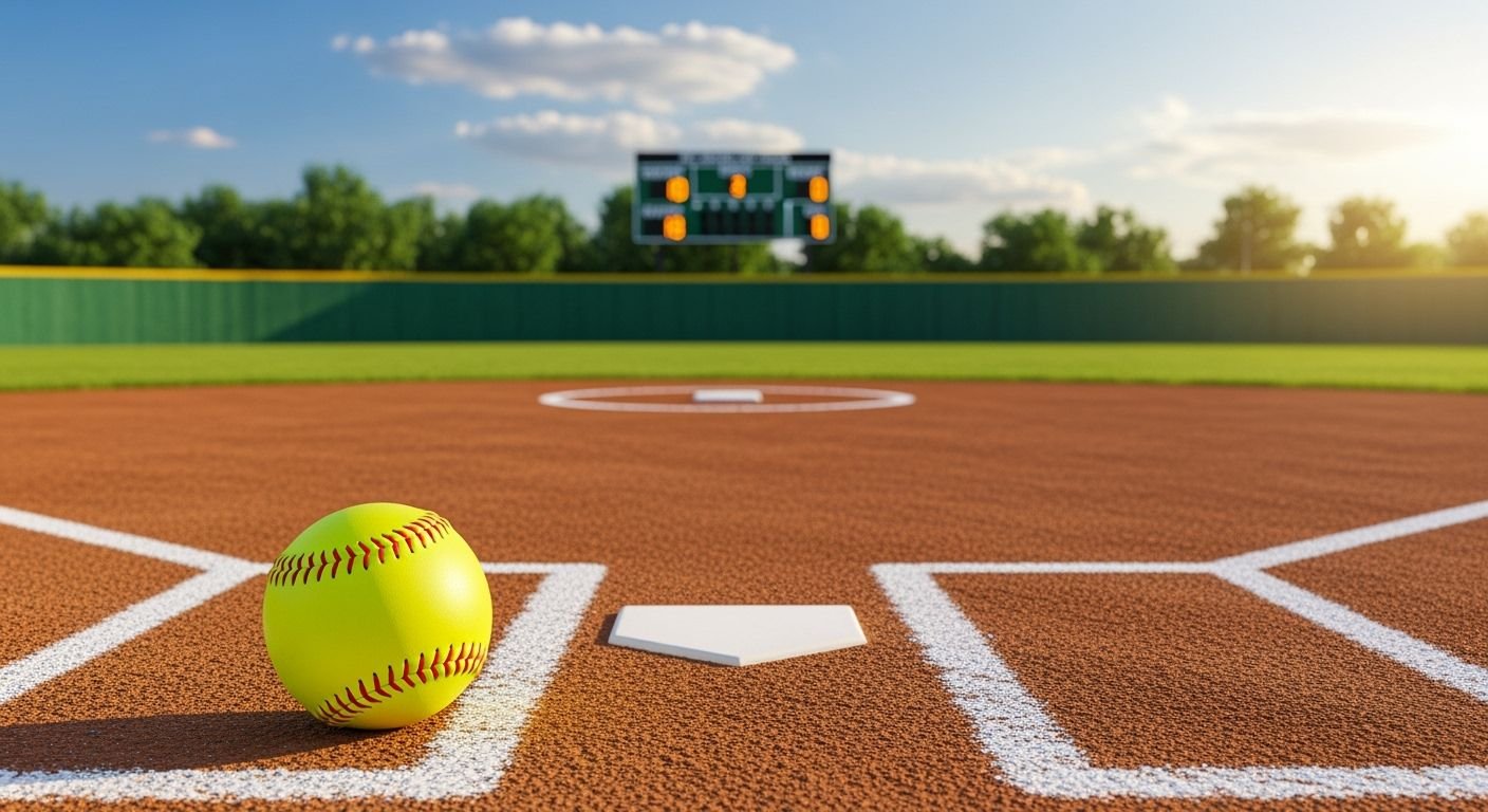 Softball background image 4