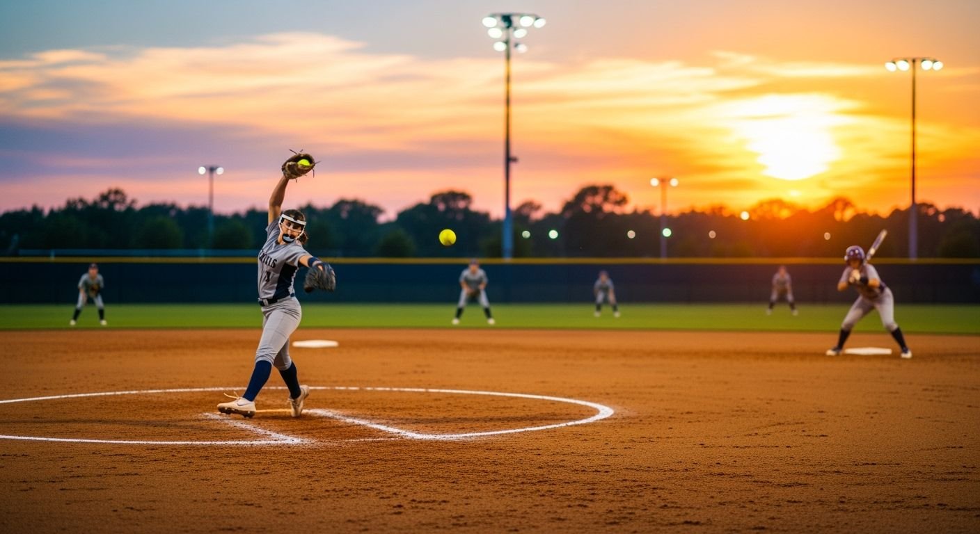 Softball background image 6