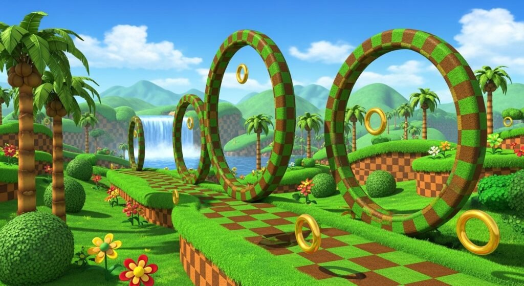 Sonic background image