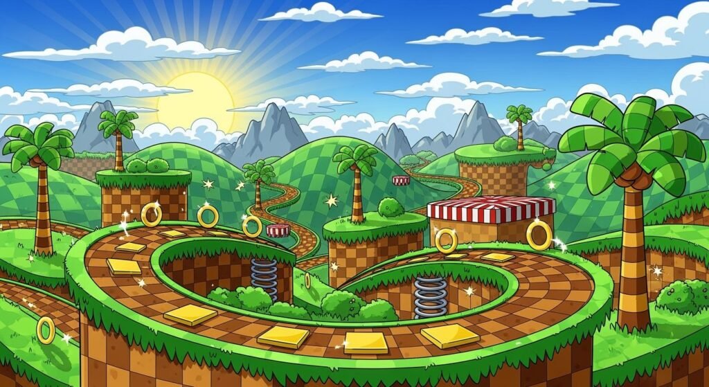 Sonic background image 2