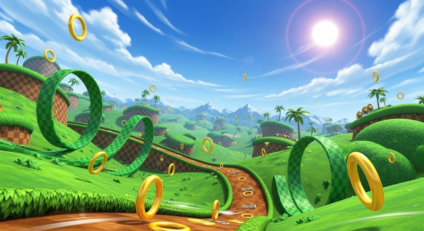 Sonic the hedgehog background image 2