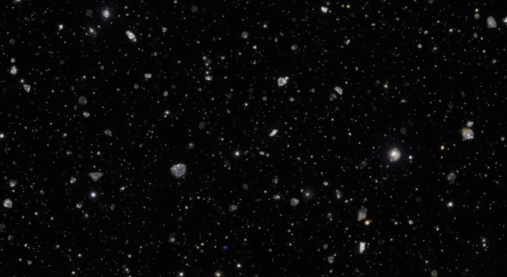 Sparkle on black background image 2