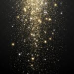 Sparkle on black background image 3