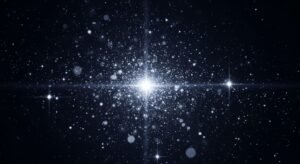 Sparkle on black background image