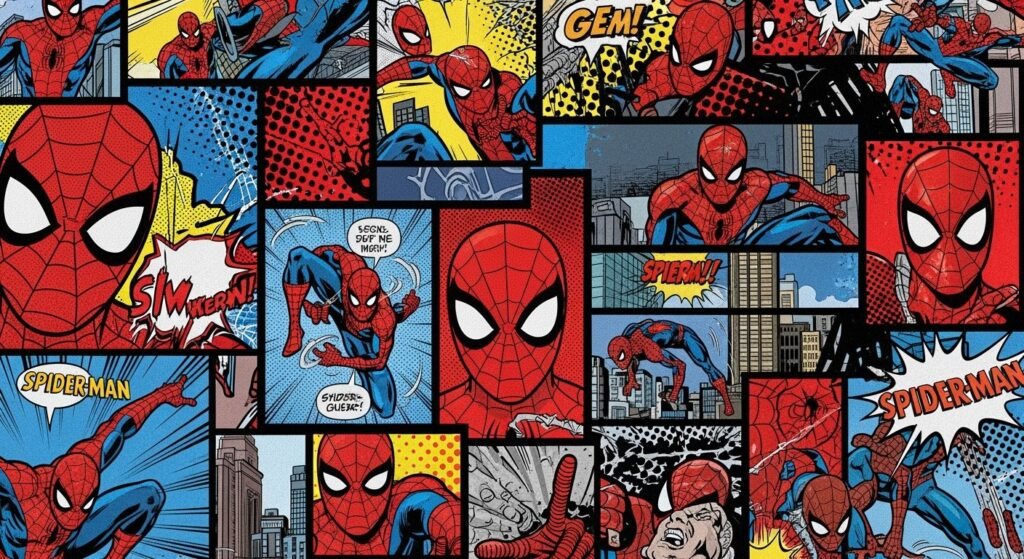 Spider man background image 2
