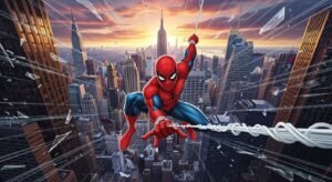 Spider man background image 9