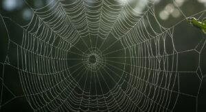 Spider web background image 2