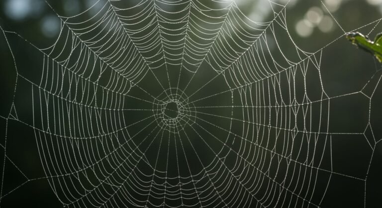 Spider web background image 2