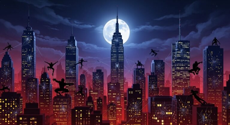 Spiderman background image