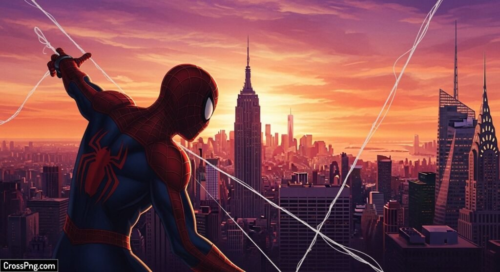 Spiderman background image
