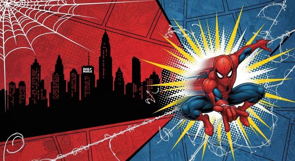 Spiderman background image 2