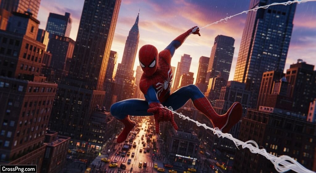 Spiderman background image 2