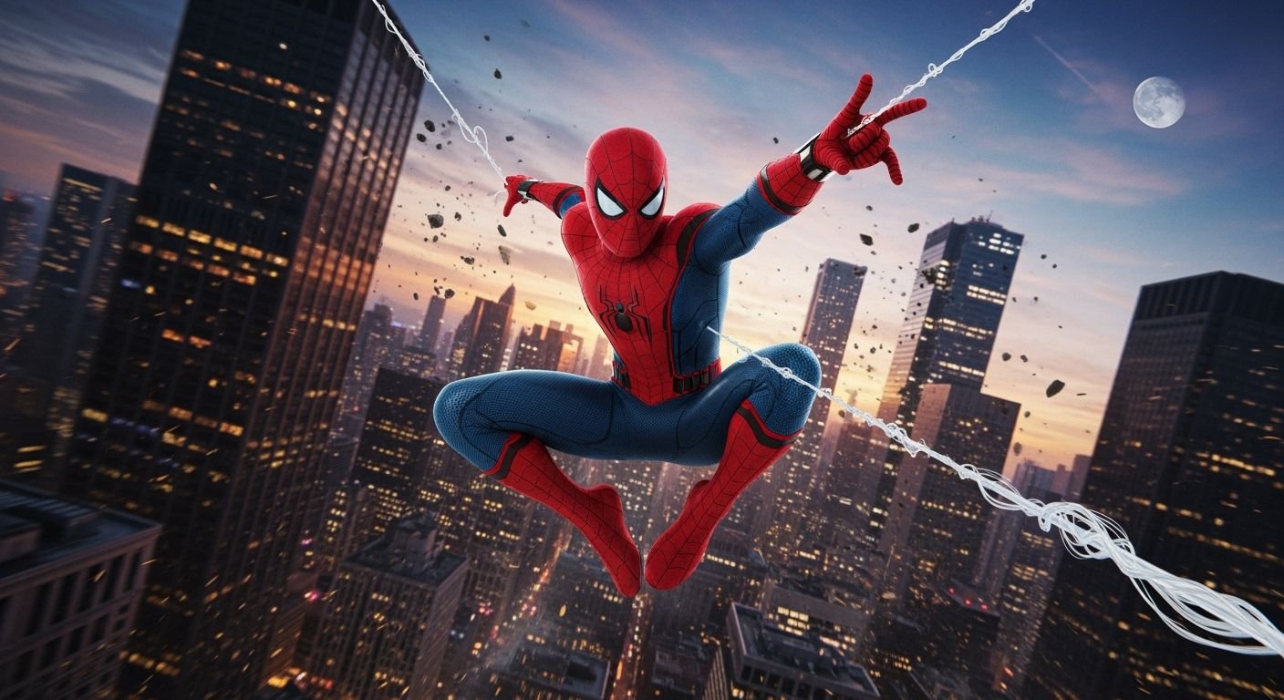 Spiderman background image 4
