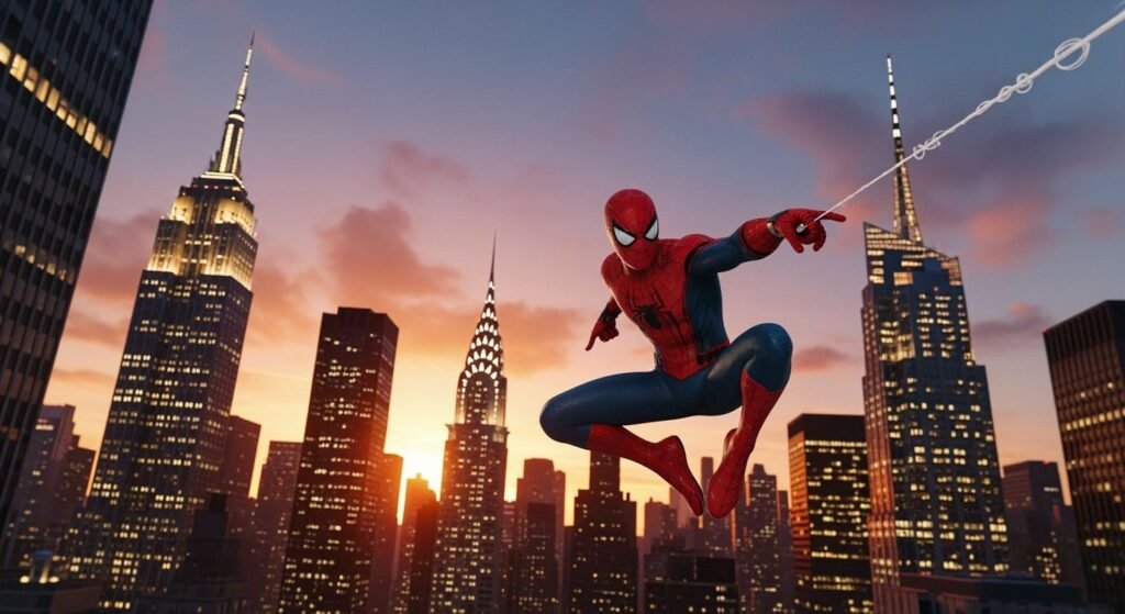 Spiderman background image 7