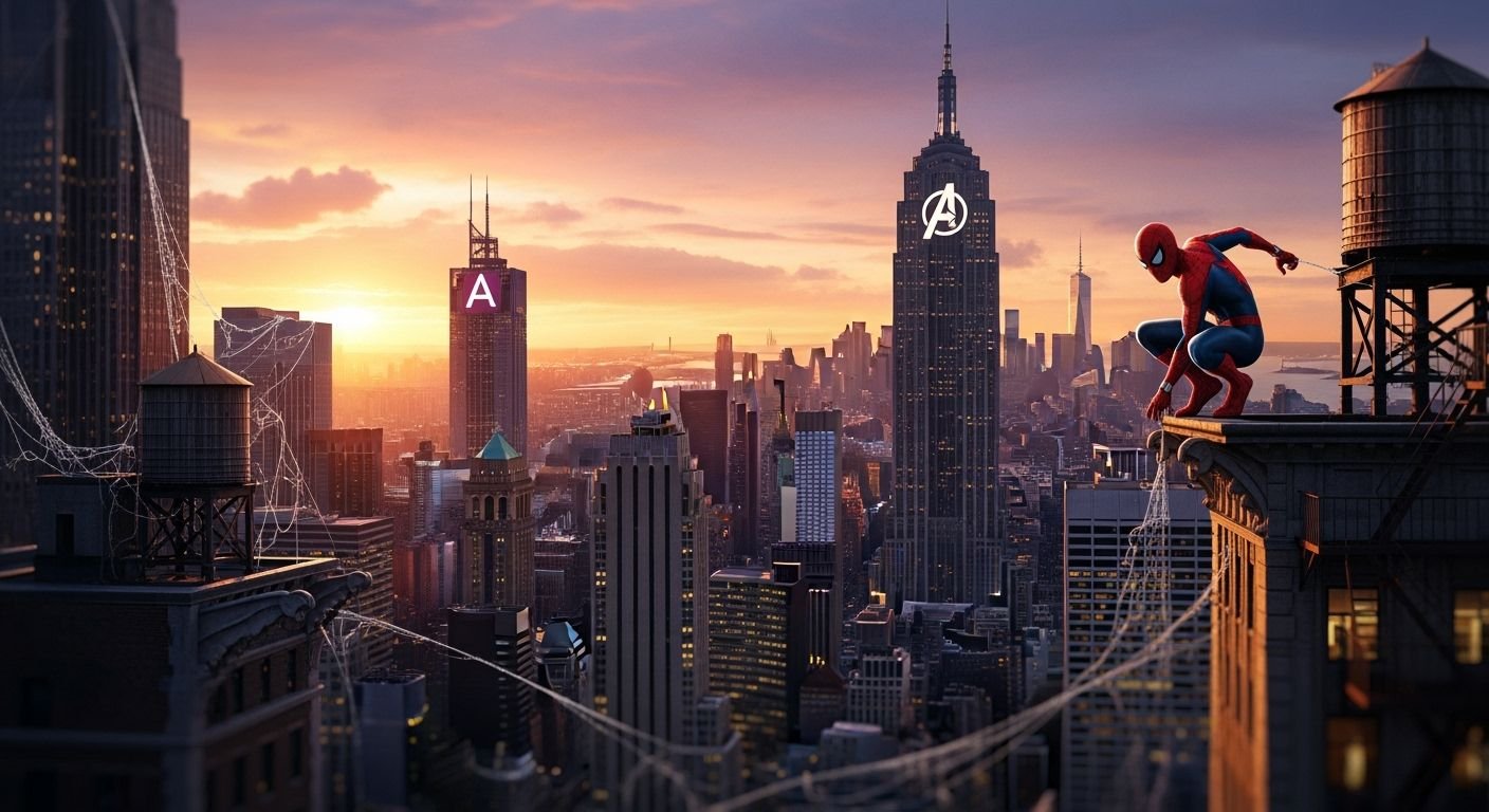 Spiderman background image 8