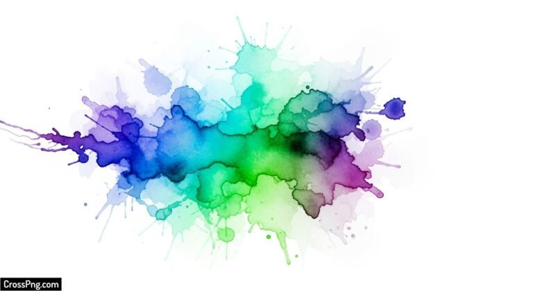 Splash watercolor background image