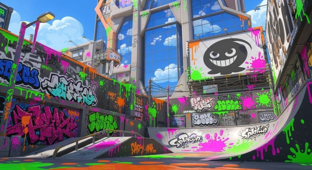 Splatoon background image