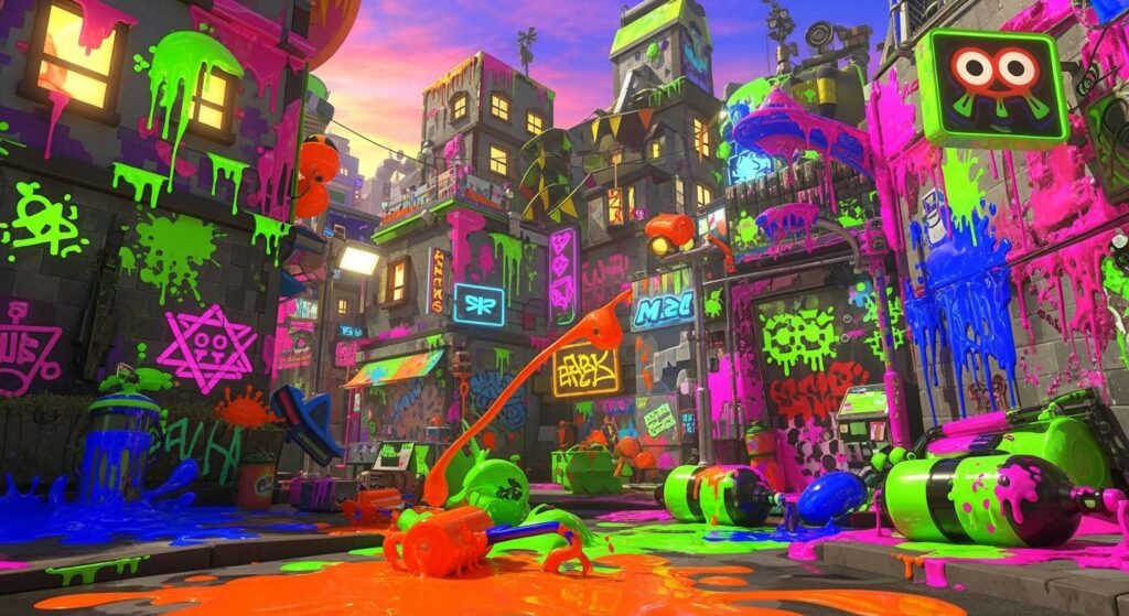 Splatoon background image 2