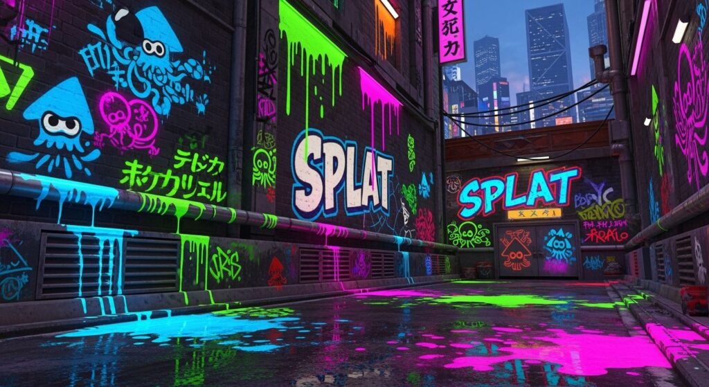 Splatoon background image 4