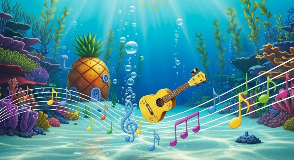 Spongebob background music image 2