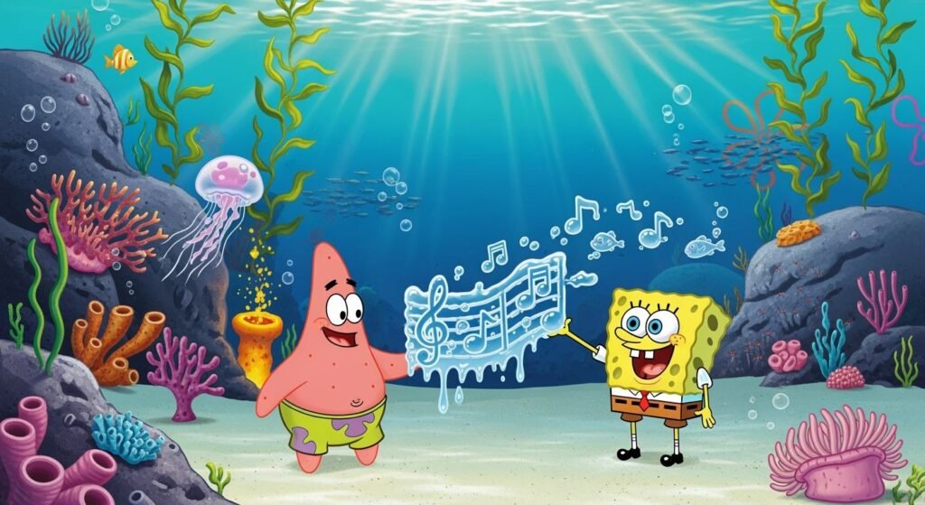 Spongebob background music image 4