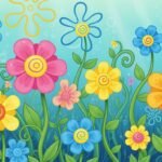 Spongebob flower background image