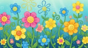Spongebob flower background image