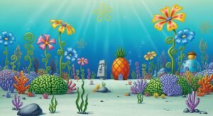 Spongebob squarepants background image 2