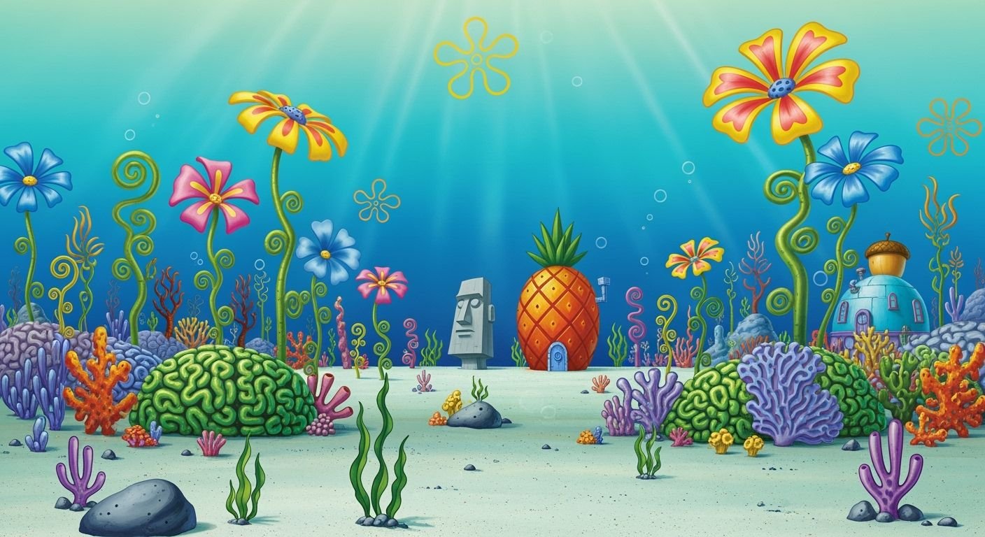 Spongebob squarepants background image 2