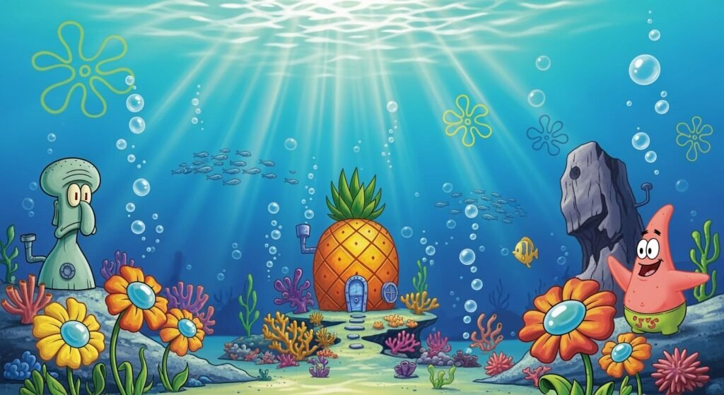 Spongebob squarepants background image 4