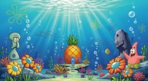 Spongebob squarepants background image 4