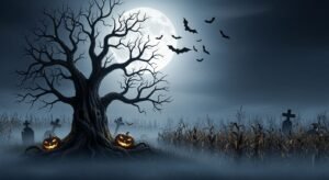 Spooky background halloween image 2